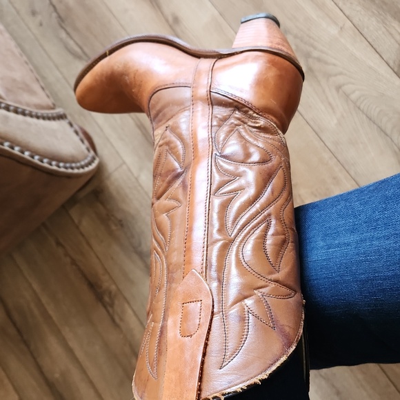 Capezio Womans Leather Heel Boots. 7.5 Fits Like 7. - Picture 2 of 10